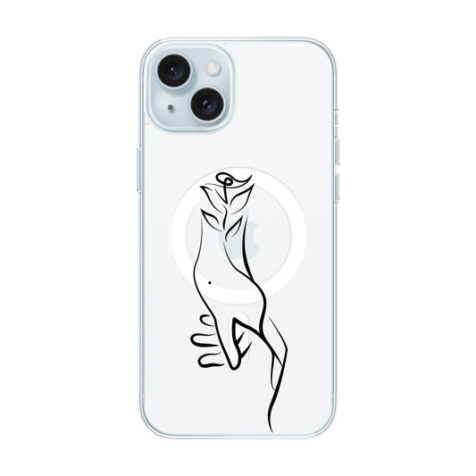 TOUCH-iPhone 15 Plus Solid Kılıf MagSafe Özellikli