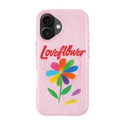 LOVE FLOWER-iPhone 16 Plus Radiant Kılıf MagSafe Özellikli