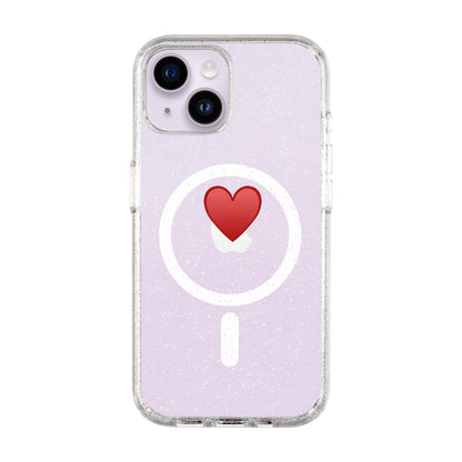 SPREAD HEART-Shiny Kılıf MagSafe Özellikli - iPhone 14