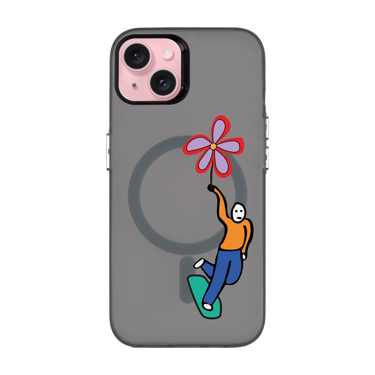 SKATEBOARDER-iPhone 15 Plus Hold Kılıf MagSafe Özellikli