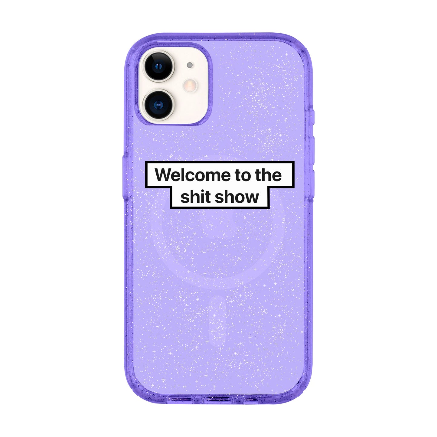 WELCOME-iPhone 11 Shiny Kılıf MagSafe Özellikli