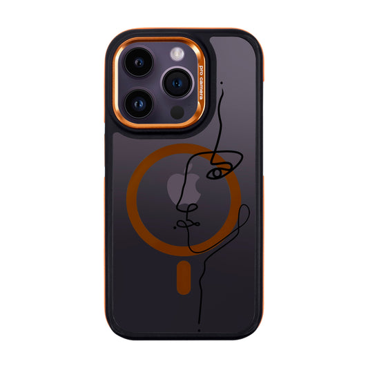 FACE-iPhone 14 Pro Dark Kılıf MagSafe Özellikli
