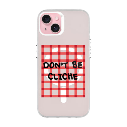 DON'T BE CLICHE-iPhone 15 Plus Hold Kılıf MagSafe Özellikli