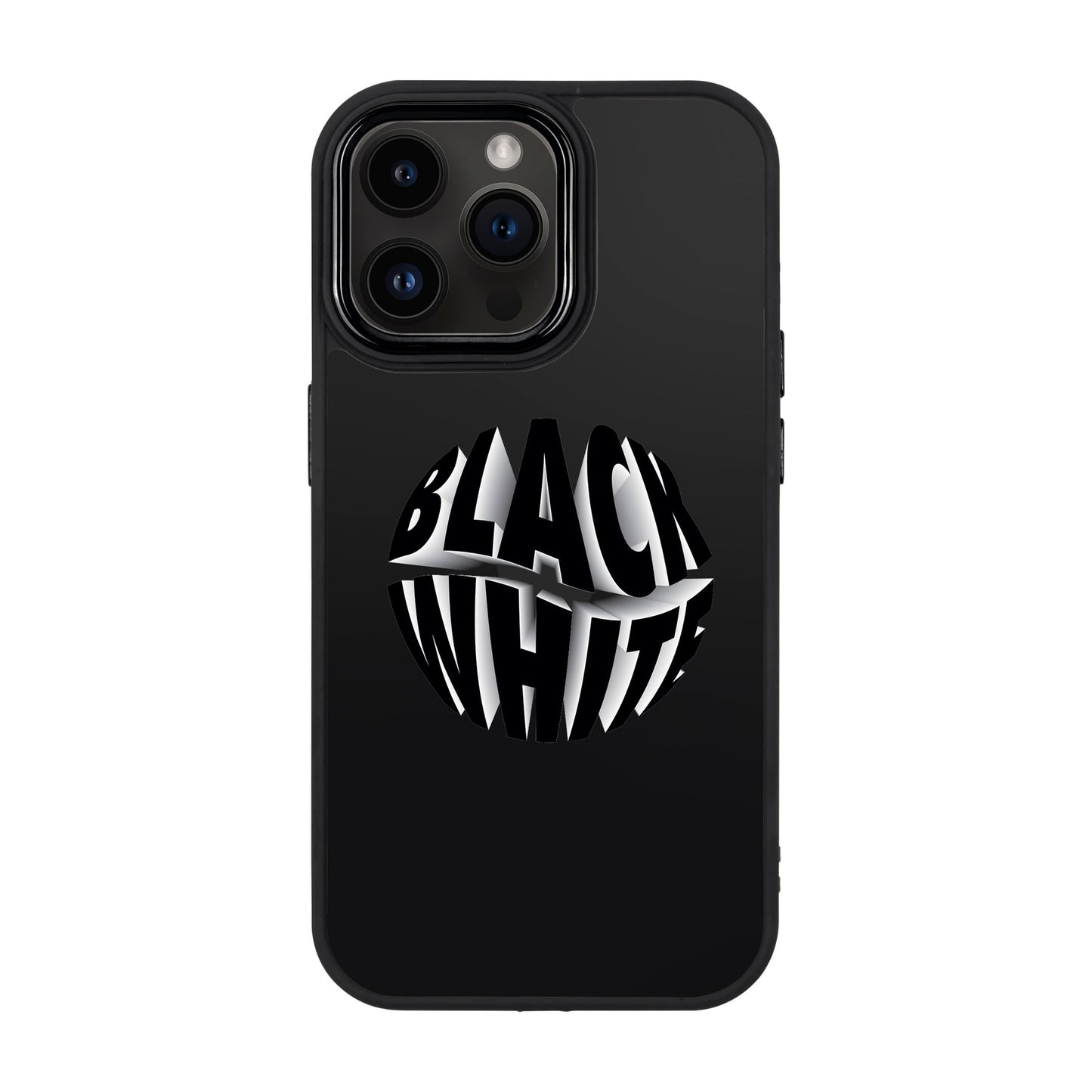 BLACK WHITE-iPhone 14 Pro Max Proof Kılıf