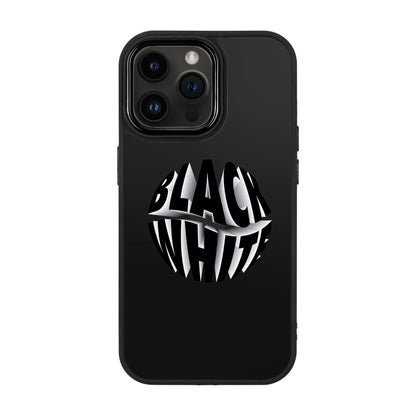 BLACK WHITE-iPhone 14 Pro Max Proof Kılıf