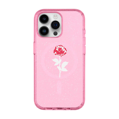 NATUREL ROSE-iPhone 14 Pro Max Shiny Kılıf MagSafe Özellikli