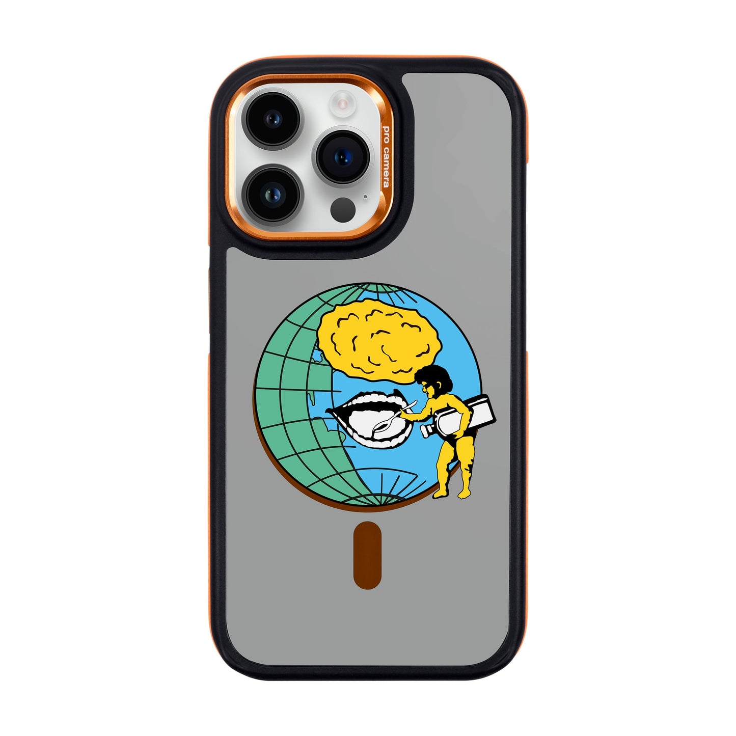 CREATIVE-iPhone 14 Pro Max Dark Kılıf MagSafe Özellikli