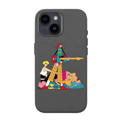 HER BAND-iPhone 13 Leather Premium Kılıf MagSafe Özellikli