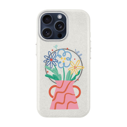 PINK VASE-iPhone 15 Pro Max Radiant Kılıf MagSafe Özellikli