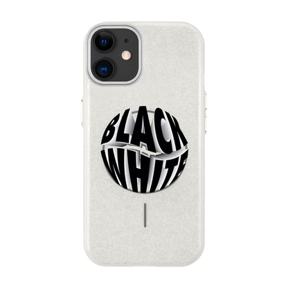 BLACK WHITE-Radiant Kılıf MagSafe Özellikli - iPhone 11
