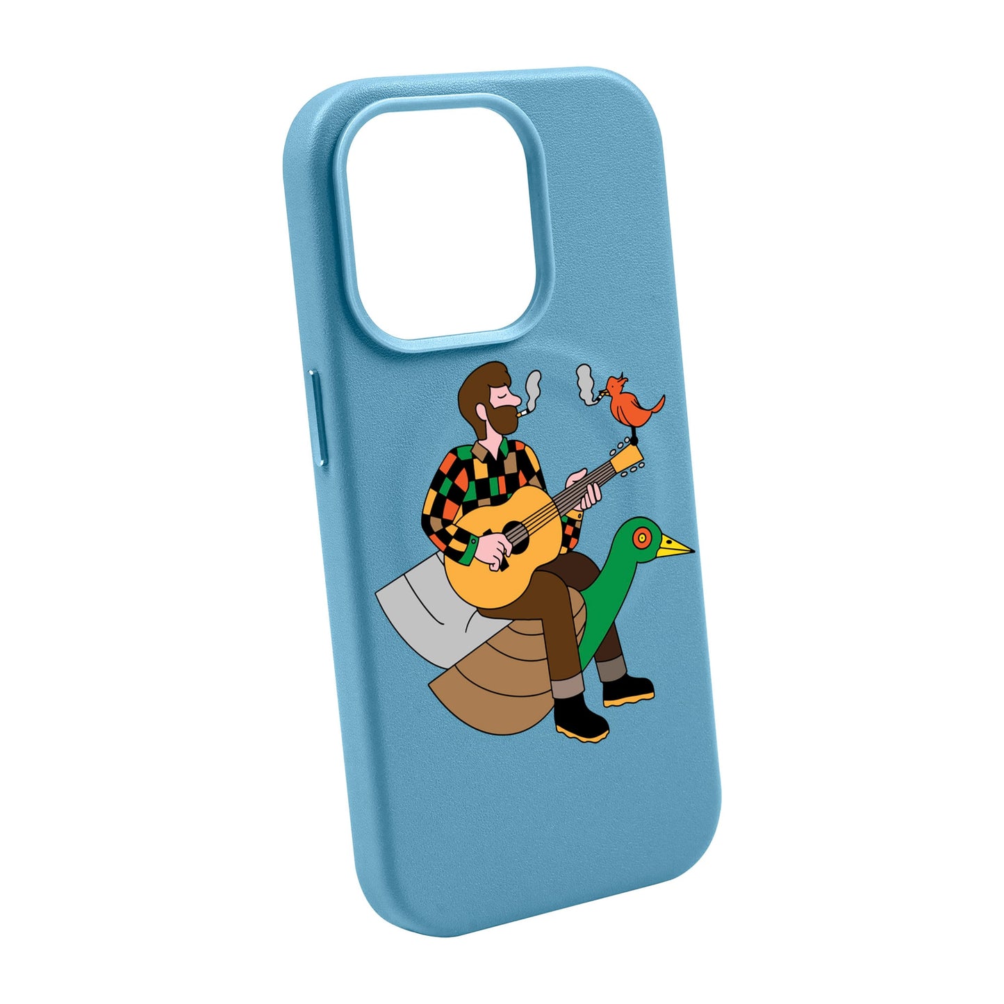 BIRDS OF A FEATHER-Leather Kılıf MagSafe Özellikli - iPhone 14 Pro