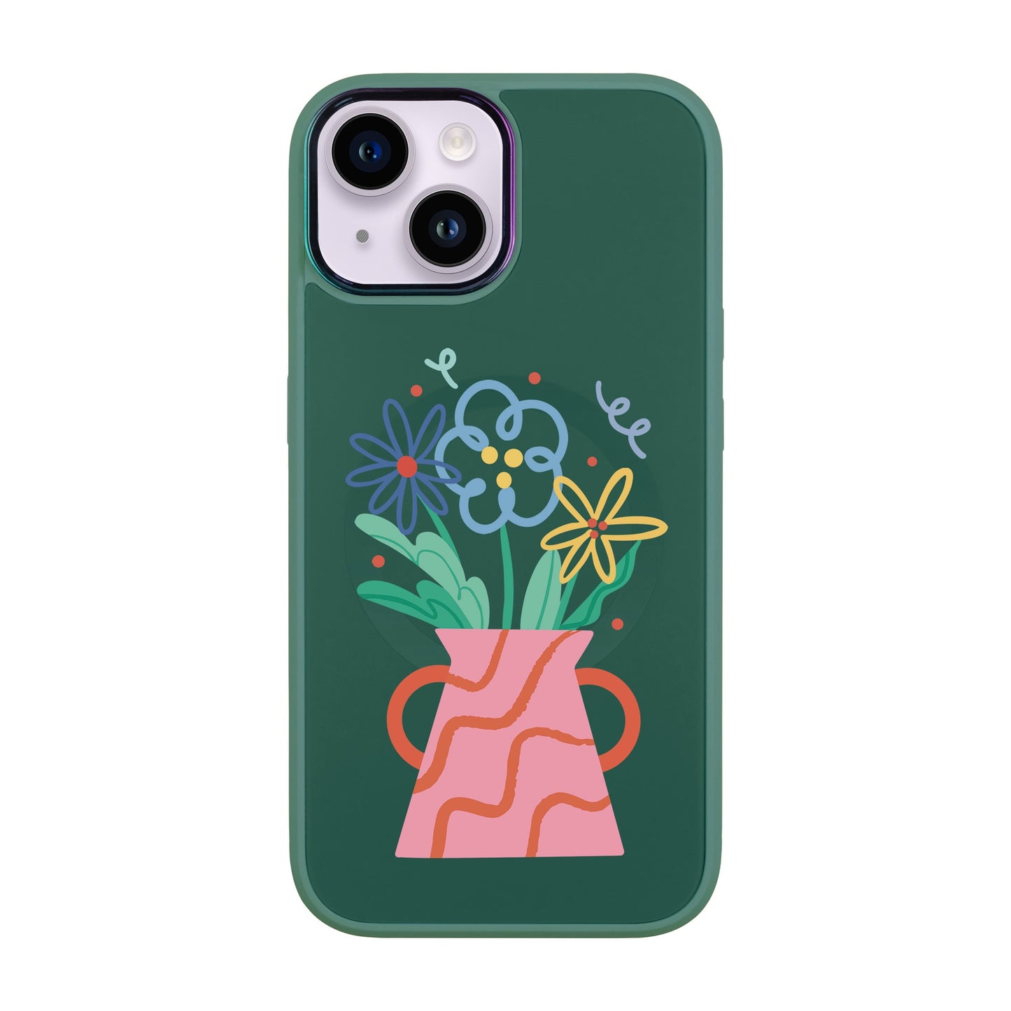 PINK VASE-Vigor Kılıf MagSafe Özellikli - iPhone 14