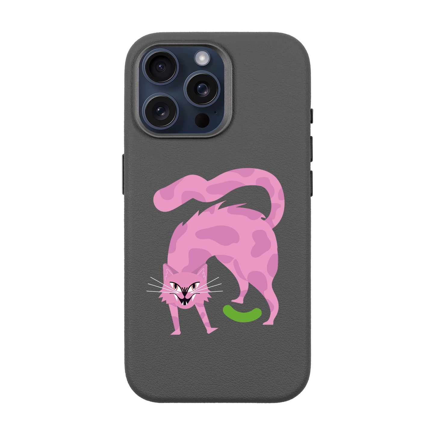 GRUMBLEPAWS-iPhone 15 Pro Max Leather Premium Kılıf MagSafe Özellikli