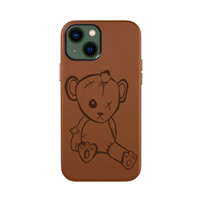 BABY BEAR-iPhone 13 Mini Leather Kılıf