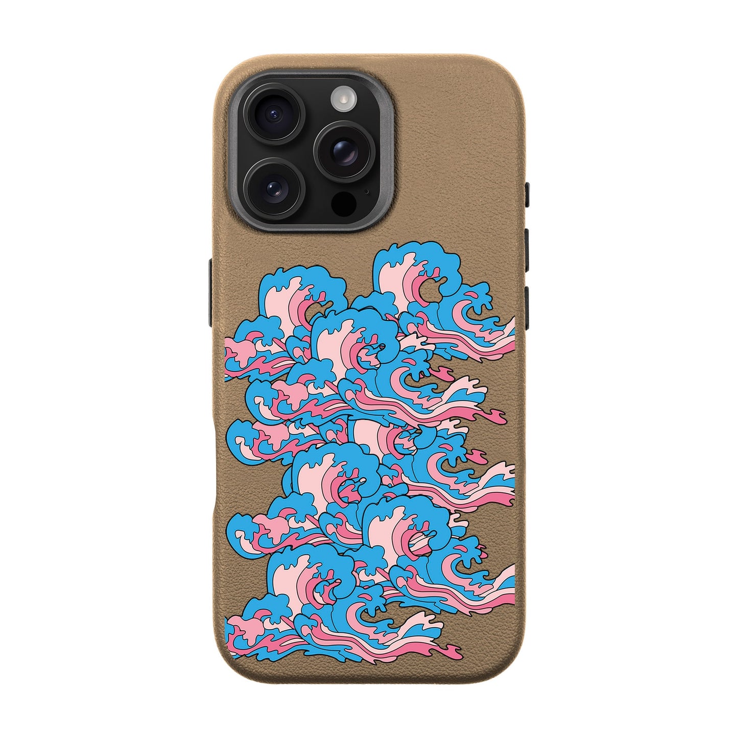 SURF-iPhone 16 Pro Max Leather Premium Kılıf MagSafe Özellikli