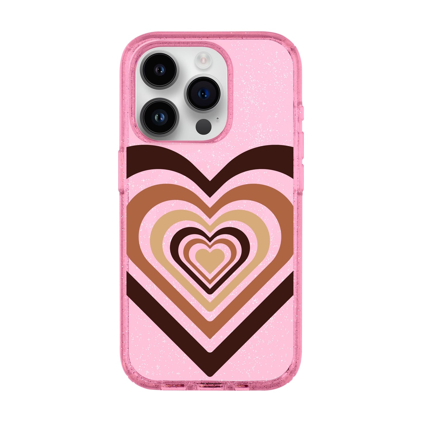 HEART-iPhone 14 Pro Shiny Kılıf MagSafe Özellikli