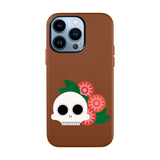 MEMENTO BLOOM-iPhone 13 Pro Leather Kılıf