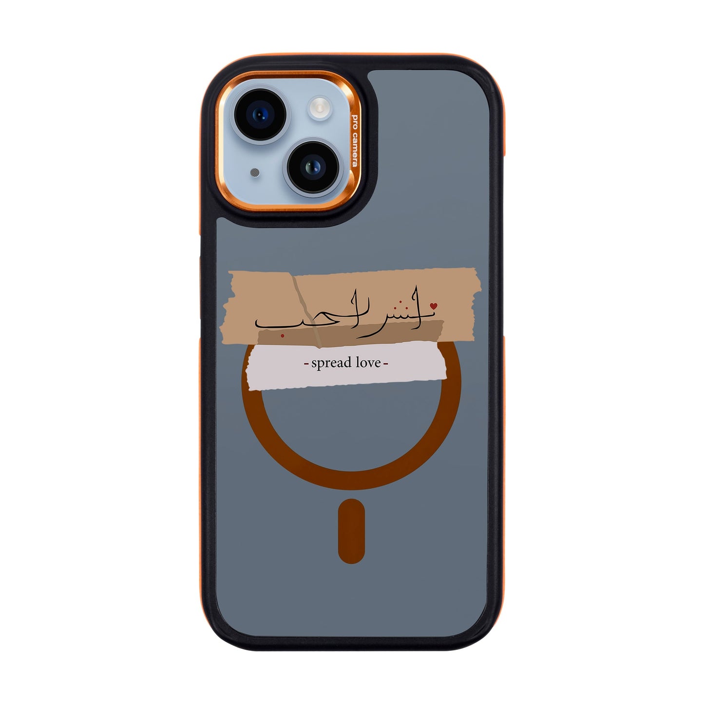 SPREAD LOVE-Dark Kılıf MagSafe Özellikli - iPhone 13