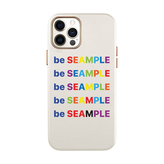 SEAMPLE-iPhone Xs Max Leather Kılıf