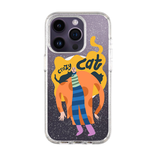 CRAZY CAT-iPhone 14 Pro Shiny Kılıf MagSafe Özellikli