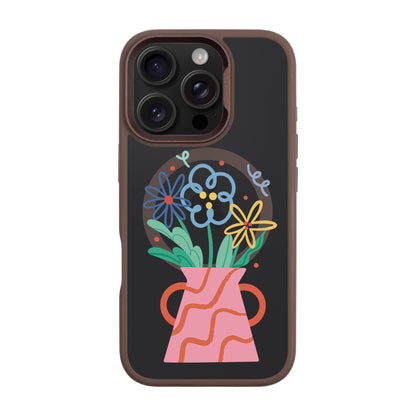 PINK VASE-iPhone 16 Pro Rise Kılıf MagSafe Özellikli