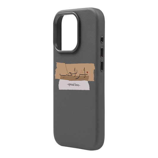 SPREAD LOVE-iPhone 16 Pro Max Leather Premium Kılıf MagSafe Özellikli