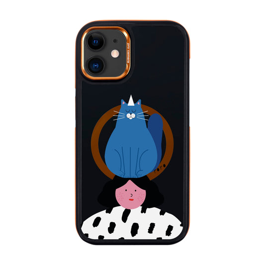 NAUGHTY CAT-iPhone 11 Dark Kılıf MagSafe Özellikli