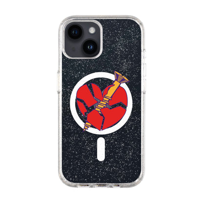 BROKEN HEART-Shiny Kılıf MagSafe Özellikli - iPhone 13