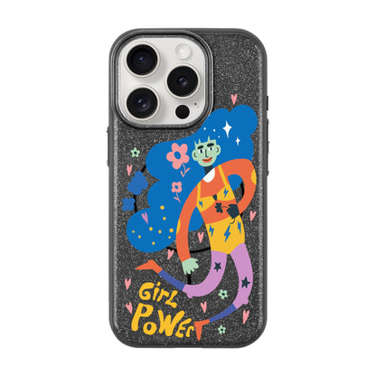 GIRL POWER-Radiant Kılıf MagSafe Özellikli - iPhone 15 Pro