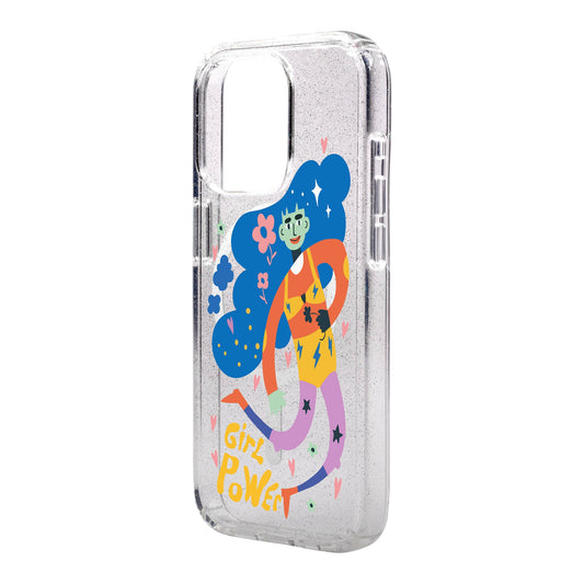 GIRL POWER-iPhone 15 Pro Max Shiny Kılıf MagSafe Özellikli