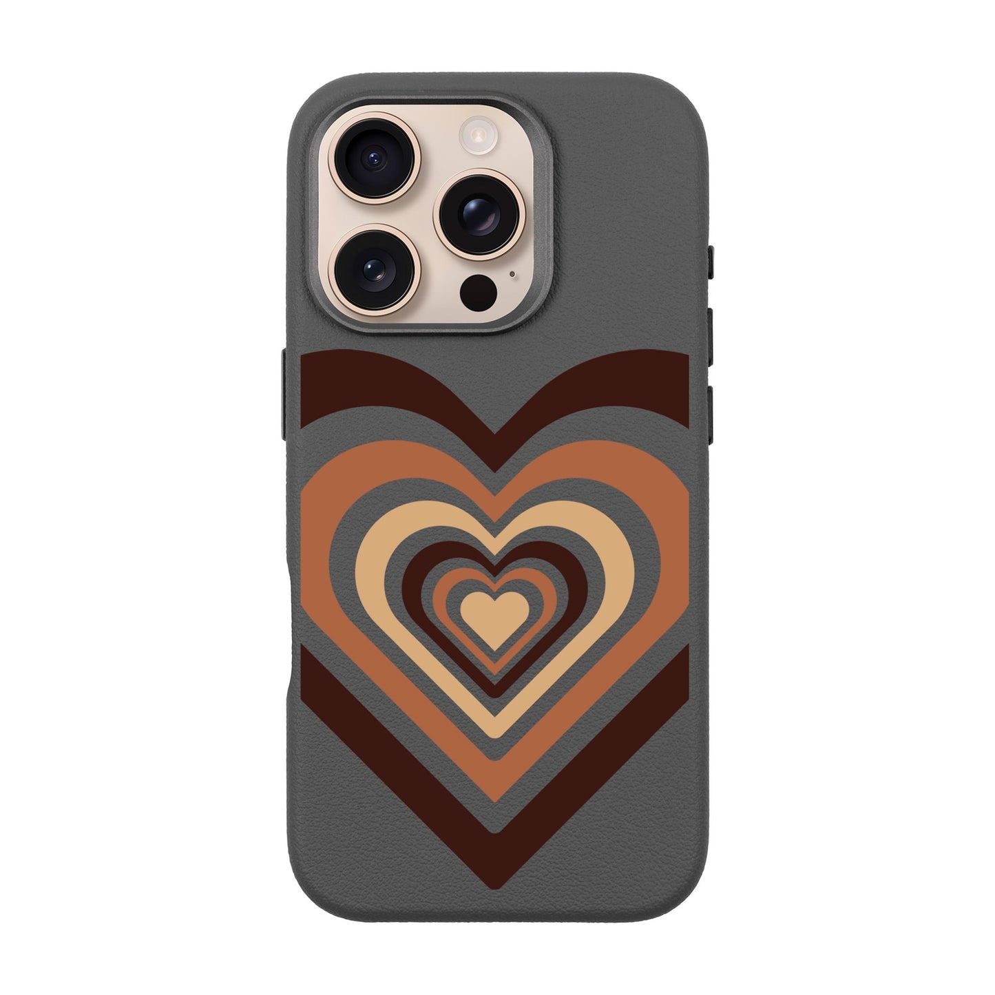 HEART-iPhone 16 Pro Leather Premium Kılıf MagSafe Özellikli