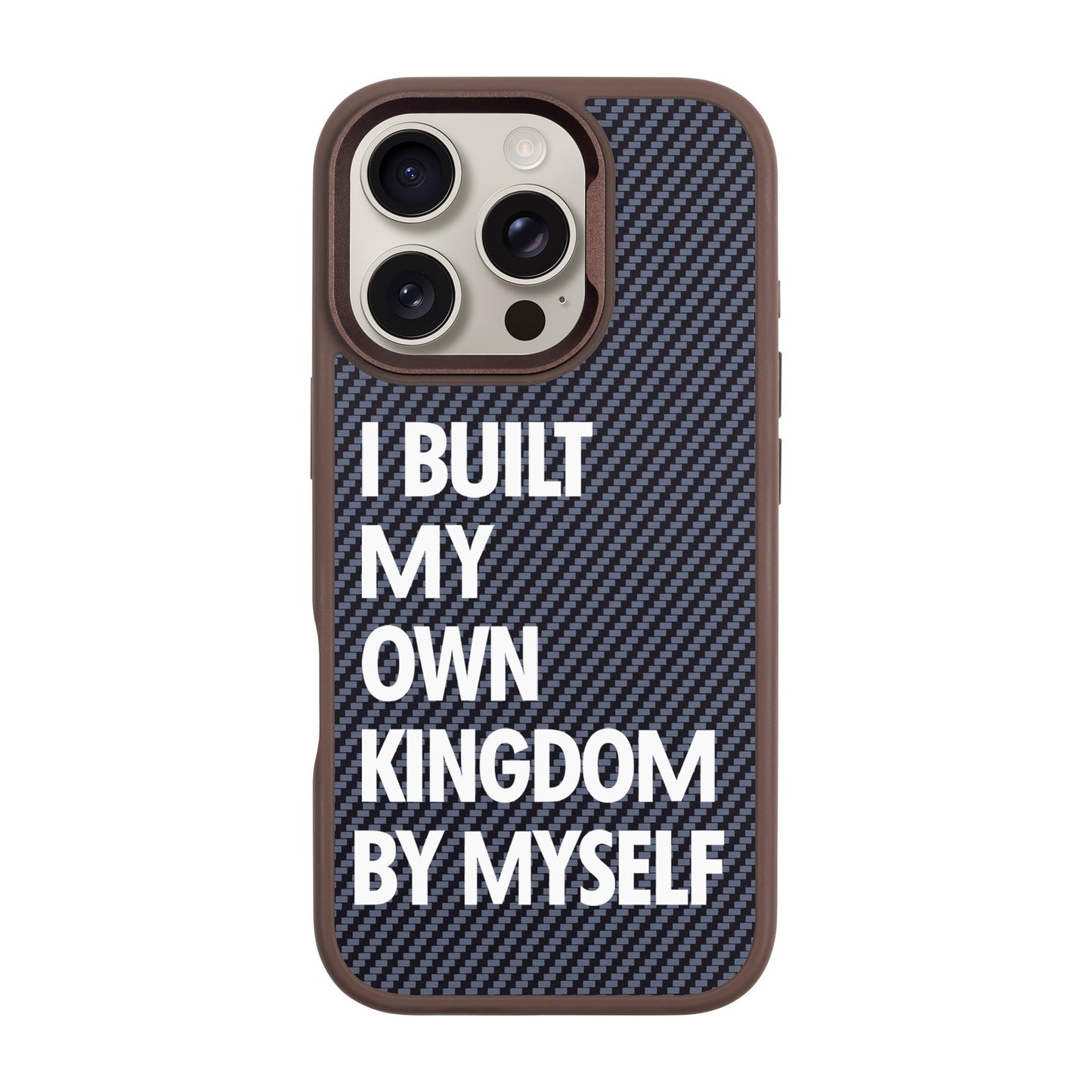 KINGDOM-iPhone 16 Pro Plaid Kılıf MagSafe Özellikli