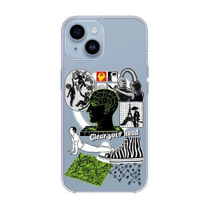 CLEAR YOUR HEAD-iPhone 13 Solid Kılıf MagSafe Özellikli