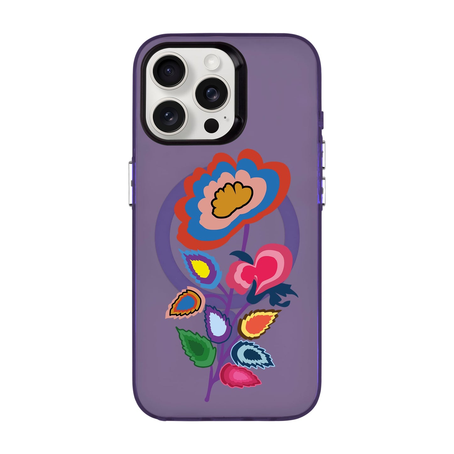 KNITTED FLOWER-iPhone 12 Hold Kılıf MagSafe Özellikli