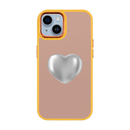 SILVER HEART-iPhone 14 Plus Proof Kılıf
