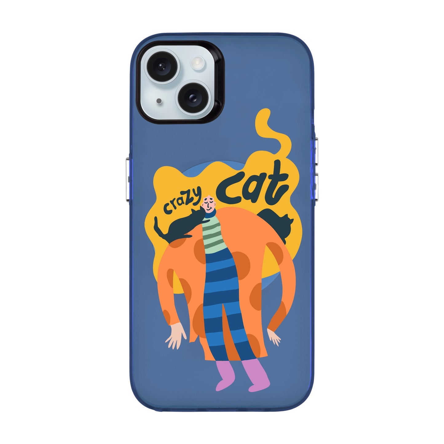 CRAZY CAT-iPhone 15 Plus Hold Kılıf MagSafe Özellikli