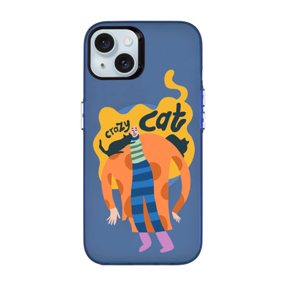 CRAZY CAT-iPhone 15 Plus Hold Kılıf MagSafe Özellikli
