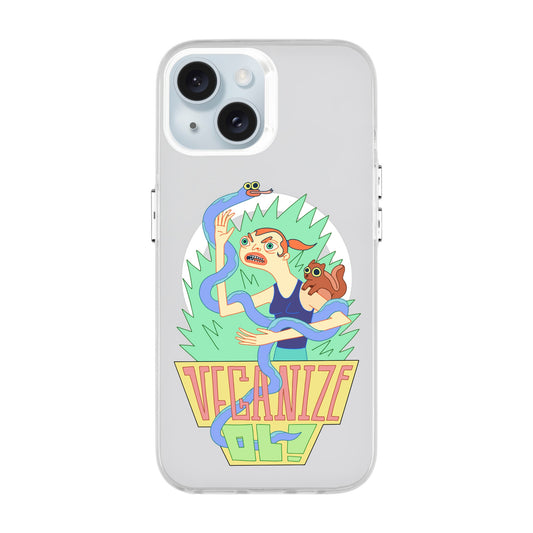 VEGANİZE-iPhone 15 Hold Kılıf MagSafe Özellikli