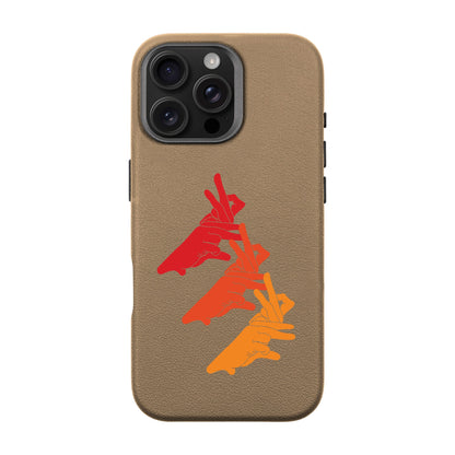 BUNNY MARCH-iPhone 16 Pro Max Leather Premium Kılıf MagSafe Özellikli