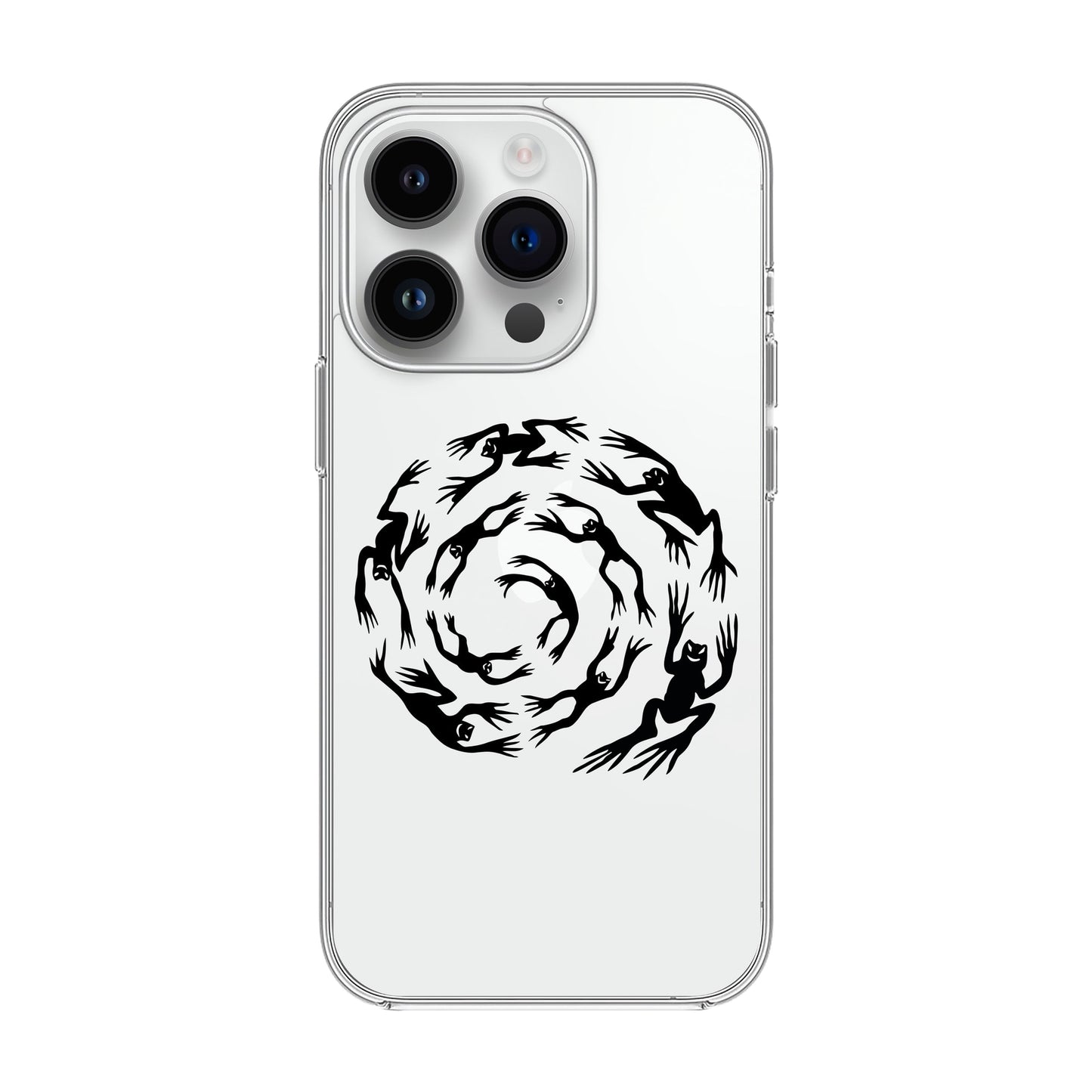 SWIRLING FROGS-iPhone 14 Pro Solid Kılıf