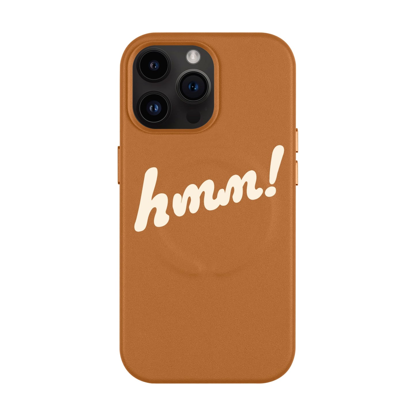 HMM-iPhone 14 Pro Max Leather Kılıf MagSafe Özellikli