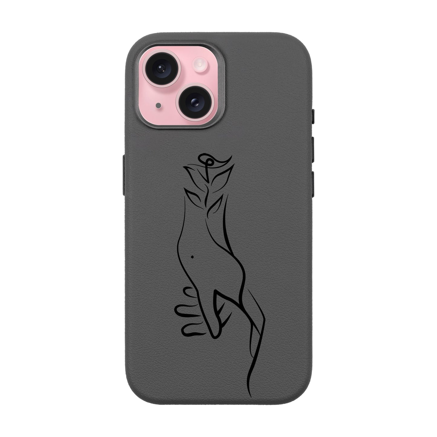 TOUCH-iPhone 15 Leather Premium Kılıf MagSafe Özellikli