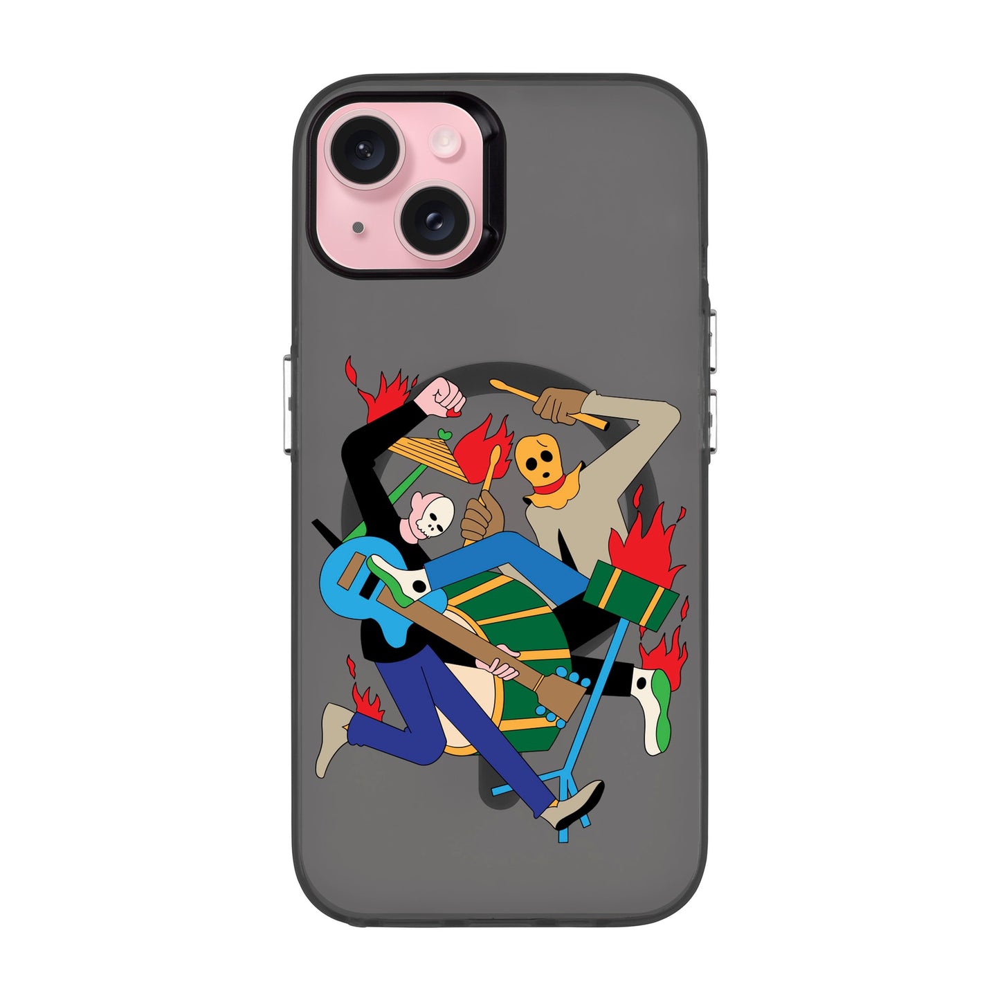 MONSTER MASH-iPhone 15 Plus Hold Kılıf MagSafe Özellikli