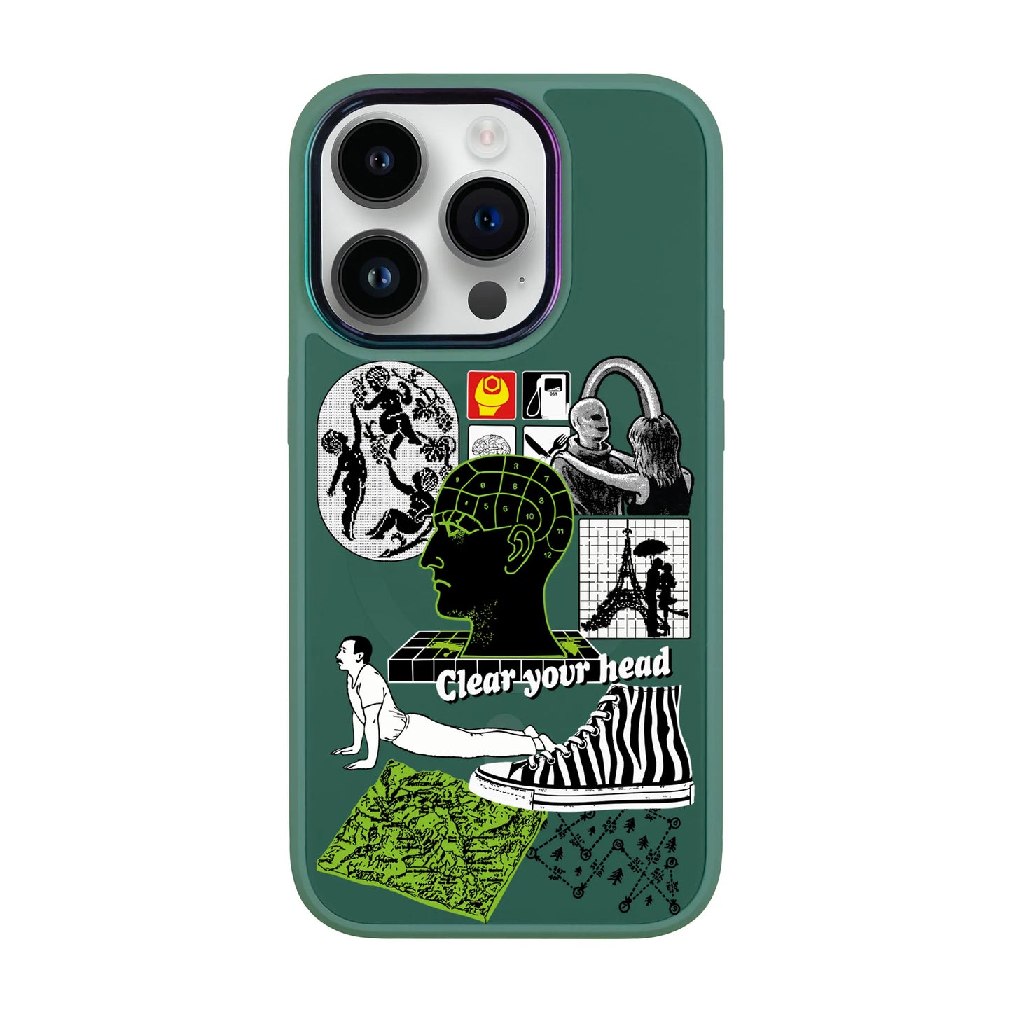 CLEAR YOUR HEAD-iPhone 12 Pro Vigor Kılıf MagSafe Özellikli