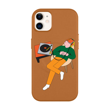 LAZY SUNDAY AFTERNOON-Leather Kılıf MagSafe Özellikli - iPhone 11