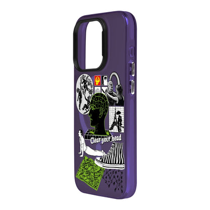 CLEAR YOUR HEAD-Hold Kılıf MagSafe Özellikli - iPhone 15 Pro Max