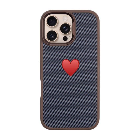 SPREAD HEART-iPhone 16 Pro Max Plaid Kılıf MagSafe Özellikli