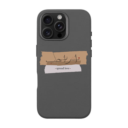 SPREAD LOVE-iPhone 16 Pro Max Leather Premium Kılıf MagSafe Özellikli