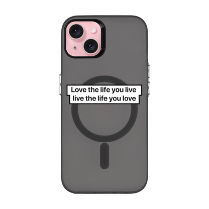 LOVE THE LIFE-iPhone 15 Plus Hold Kılıf MagSafe Özellikli