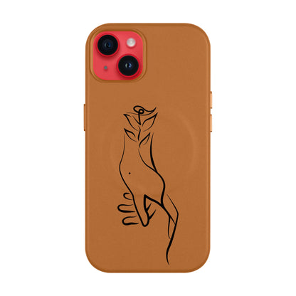 TOUCH-iPhone 14 Plus Leather Kılıf MagSafe Özellikli